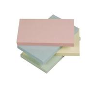 Q-Connect Quick Notes Pastel Rainbow Note Rapide 76 X 127 Mm 100 Feuilles Vert Pastel, Rose Pastel, Bleu Pastel, Jaune Pastel…