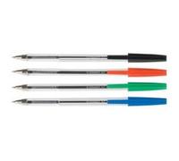 Q-connect stylo à bille pointe moyenne 20 bleu qcn 5708029340439 Bleu
