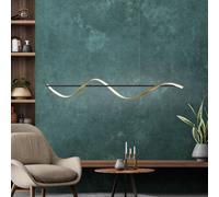 Q-Smart-Home Suspension intelligente Q-Swing, dimmable, noir, Salon / Salle à manger, Aluminium, Moderne