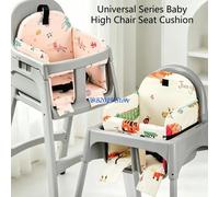 Q0KB - manchon siège chariot courses réglable, doublure chariot courses pour bébé en giraffe