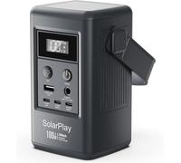Q100 Powerstation, alimentation électrique portable de 100 W, capacité de 96,2 Wh, 4 ports (3×USB-C et 1×USB-A), entrée solaire de 50 W, batterie externe pour ordinateur portable, idéale pour le campi
