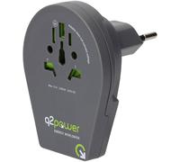 Q2 Power q2-1-1.00200-TH Adaptateur de voyage