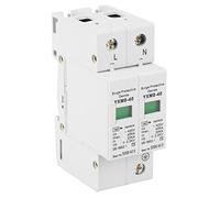 QANYEGN Proteger Contre Les Surtensions Domestiques, Dispositif Parafoudre Basse Tension 220 V 2P 40 Ka, Proteger Contre Les Surtensions électriques pour la Sécurité électrique Domestique