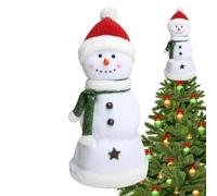 Qasuao Sapin de Noël Santa Père Noël Ornement de à Ressort | Décorations de Fête pour Sapin pour Rebord de Fenêtre Salon Manteau Entrée Fête Célébration