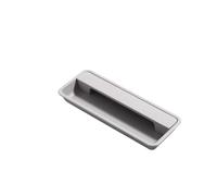 QAUUCP Poignée Encastrée Poignée dissimulée for porte coulissante moderne | Les meubles intégrés encochés de boucle manipulent la traction va-et-vient de garde-robe cachée(Light Gray 130mm)