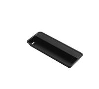 QAUUCP Poignée Encastrée Poignée dissimulée for porte coulissante moderne | Les meubles intégrés encochés de boucle manipulent la traction va-et-vient de garde-robe cachée(Matte Black 130mm)