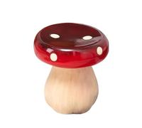 QAUUCP Repose-Pieds Ottoman Tabouret à Langer de Chaussure Champignon Dessin animé Mignon