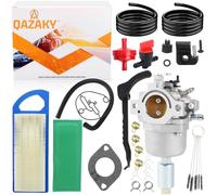 QAZAKY Carburateur compatible avec Briggs Stratton 591731 593514 594593 642592 653202 695547 697014 697141 697190 698445 698620 699109 699937 790418 791858 791888 792171 792358 794572 793224 799727