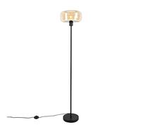 Qazqa bizle - Lampadaire - 1 lumière - H 146 cm - Beige - Art Deco - éclairage intérieur - Salon I Chambre I Cuisine I Salle à manger