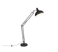 Qazqa hobby fl - Lampadaire - 1 lumière - H 1850 mm - Noir - Rétro - éclairage intérieur - Salon I Chambre