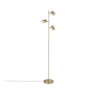 Qazqa jeana - Lampadaire - 3 lumière - H 150 cm - Bronze - Moderne - éclairage intérieur - Salon I Chambre I Cuisine I Salle à manger