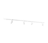 Qazqa jeana - Système de rail spot luminaire plafond, plafonnier compatible pour led - 4 lumière - L 193 cm - Blanc - Moderne - éclairage intérieur - Salon I Chambre I Cuisine I Salle à manger