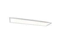 Qazqa liv - LED Panneau | Panel | Plafonnier - 1 lumière - L 1200 mm - Acier - Moderne - éclairage intérieur - Salon I Chambre I Cuisine I Salle à manger