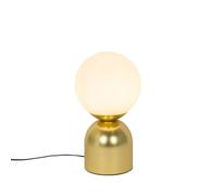 Qazqa pallontrend - Lampe de table - 1 lumière - Ø 20 cm - Doré - Design - éclairage intérieur - Salon I Chambre I Cuisine I Salle à manger