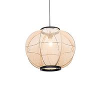 Qazqa rob - Suspension - 1 lumière - Ø 48 cm - Marron - Oriental - éclairage intérieur - Salon I Chambre I Cuisine I Salle à manger