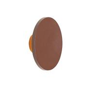 Qazqa skyf - LED Applique murale - 1 lumière - Ø 16.5 cm - Brun rouille - Moderne - éclairage extérieur