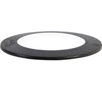 QAZQA - Spot d'extérieur moderne noir avec LED IP67 - Variateur Ceci | Dimmable | Éclairage extérieur - Plastique rond - Compatible LED GX53