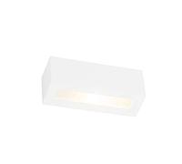 Qazqa tjada_novo - Applique murale - 1 lumière - L 21.8 cm - Blanc - Moderne - éclairage intérieur - Salon I Chambre I Cuisine I Salle à manger
