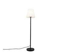 QAZQA virginia - Lampadaire - 1 lumière - Ø 35 cm - Noir - Design - éclairage extérieur - Salle de bains