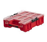 QBRICK SYSTEM Malette Outils Boîtes à Outils Valise ONE Organizer M Plus 2.0 RED Ultra HD Rouge 275 x 375 x 130 mm