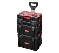 Set de caisses à outils, organisateur d'outils mobile, caisse à outils QBRICK SYSTEM PRO Set 3.