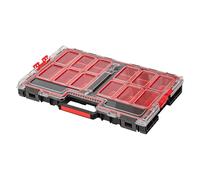 Boite à outils - QBRICK - Organizer L System ONE - 16 compartiments - Rouge - Robuste