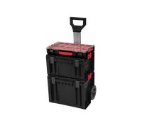 Qbrick System PRO Set 2 Set de chariot à outils + PRO Cart 2.0 + PRO Toolbox 2.0 + PRO Organizer 100 450 x 390 x 690 mm 52 l IP54