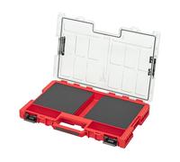 QBRICK SYSTEM Malette Outils Boîtes à Outils Valise ONE Organizer L 2.0 MFI RED Ultra HD Rouge 540 x 390 x 95 mm