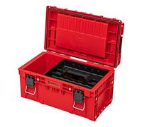 Qbrick System PRIME Toolbox 250 Expert RED ULTRA HD Custom avec organiseur empilable 535 x 327 x 277 mm 26 l IP66 avec 5 inlays et 10 séparateurs