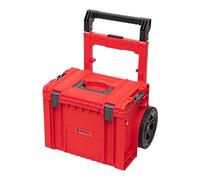 Qbrick System Boîte à outils SYSTEM PRO Cart 2.0 Ultra HD avec roues Rouge