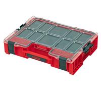 QBRICK SYSTEM Malette Outils Boîtes à Outils Valise PRO Organizer 300 MFI RED Ultra HD Boîte De Tri De Gamme De Vis Rouge 460 x 370 x 135 mm