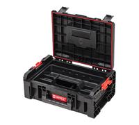 Qbrick System Mallette à outils Technicien PRO 12 L 450x330x170 mm Noir et rouge avec porte-outils
