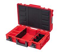 Qbrick System ONE 200 2.0 Profi RED ULTRA HD Custom Mallette à outils modulaire Organiseur 585 x 385 x 190 mm 15,4 l empilable IP66