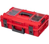 Qbrick System ONE 200 2.0 Profi RED ULTRA HD Custom Mallette à outils modulaire Organiseur 585 x 385 x 190 mm 15,4 l empilable IP66