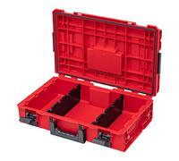 Qbrick System ONE 200 2.0 Vario RED ULTRA HD Custom Mallette à outils modulaire Organiseur 585 x 385 x 190 mm 15,4 l empilable IP66