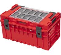 Qbrick System ONE 350 2.0 Expert RED ULTRA HD Custom Mallette à outils modulaire organisateur 585 x 385 x 320 mm 38 l empilable IP66