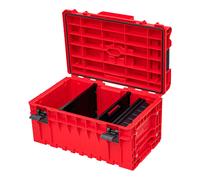 Qbrick System ONE 350 2.0 Technique RED ULTRA HD Custom Mallette à outils modulaire Organiseur 585 x 385 x 320 mm 38 l empilable IP66