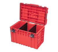 Qbrick System ONE 450 2.0 PROFI RED ULTRA HD Custom Mallette à outils modulaire organisateur 585 x 385 x 420 mm 52 l empilable IP66