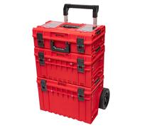 Qbrick System ONE Cart Profi Set 2.0 RED ULTRA HD Custom + ONE 350 Profi 2.0 RED ULTRA HD Custom + ONE 200 Profi 2.0 RED ULTRA HD Custom empilable IP66