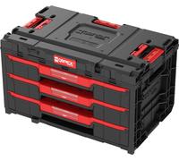 Qbrick System ONE Drawer 3 Toolbox 2.0 Boîte à outils 587 x 380 x 340 mm 27 l avec trois tiroirs