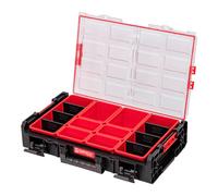 Qbrick System ONE Organizer XL 2.0 empilable 582 x 387 x 131 mm 13,5 l IP66 avec 6 inlays et 6 cloisons de séparation