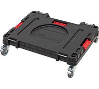 Qbrick System ONE Transport Platform 2.0 Workshop 625 x 503 x 160 mm 120 kg avec roues pivotantes en métal et frein