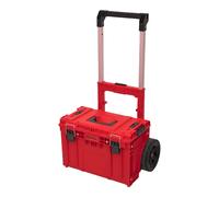 Qbrick System PRIME Cart RED ULTRA HD Empilable sur mesure 590 x 425 x 660 mm 37 l IP66 Capacité de charge de 100 kg avec double poignée télescopique en aluminium