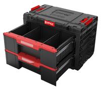 Qbrick System PRIME Drawer 2 Toolbox Basic : coffre à outils modulaire avec 2 tiroirs 542 x 335 x 369 mm 24 l