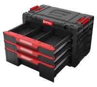 Qbrick System PRIME Drawer 3 Toolbox Basic : coffre à outils modulaire à 3 tiroirs 542 x 335 x 369 mm 22,6 l