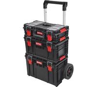 Qbrick System PRIME SET 1 PRIME Cart Trolley empilable + PRIME Toolbox 250 Vario + PRIME Toolbox 150 Vario empilable IP66