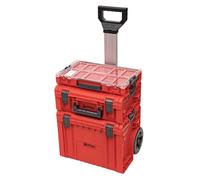 Qbrick System PRO 2.0 Set 4 RED ULTRA HD Set chariot à outils + PRO Cart 2.0 + PRO Technician Case 2.0 + PRO Organizer 100 450 x 390 x 690 mm 45 l IP54