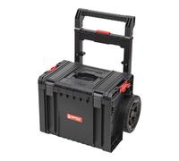 Qbrick System PRO Cart 2.0 Plus empilable 490 x 415 x 660 mm 29 l IP54 poignée télescopique double amovible