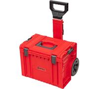 Qbrick System PRO Cart 2.0 RED ULTRA HD empilable 490 x 415 x 660 mm 42 l IP54 poignée télescopique double amovible