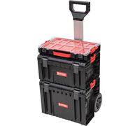 Qbrick System PRO Set 2 Set de chariot à outils + PRO Cart 2.0 + PRO Toolbox 2.0 + PRO Organizer 100 450 x 390 x 690 mm 52 l IP54